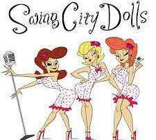 swing city dolls female trio vintage las vegas entertainers